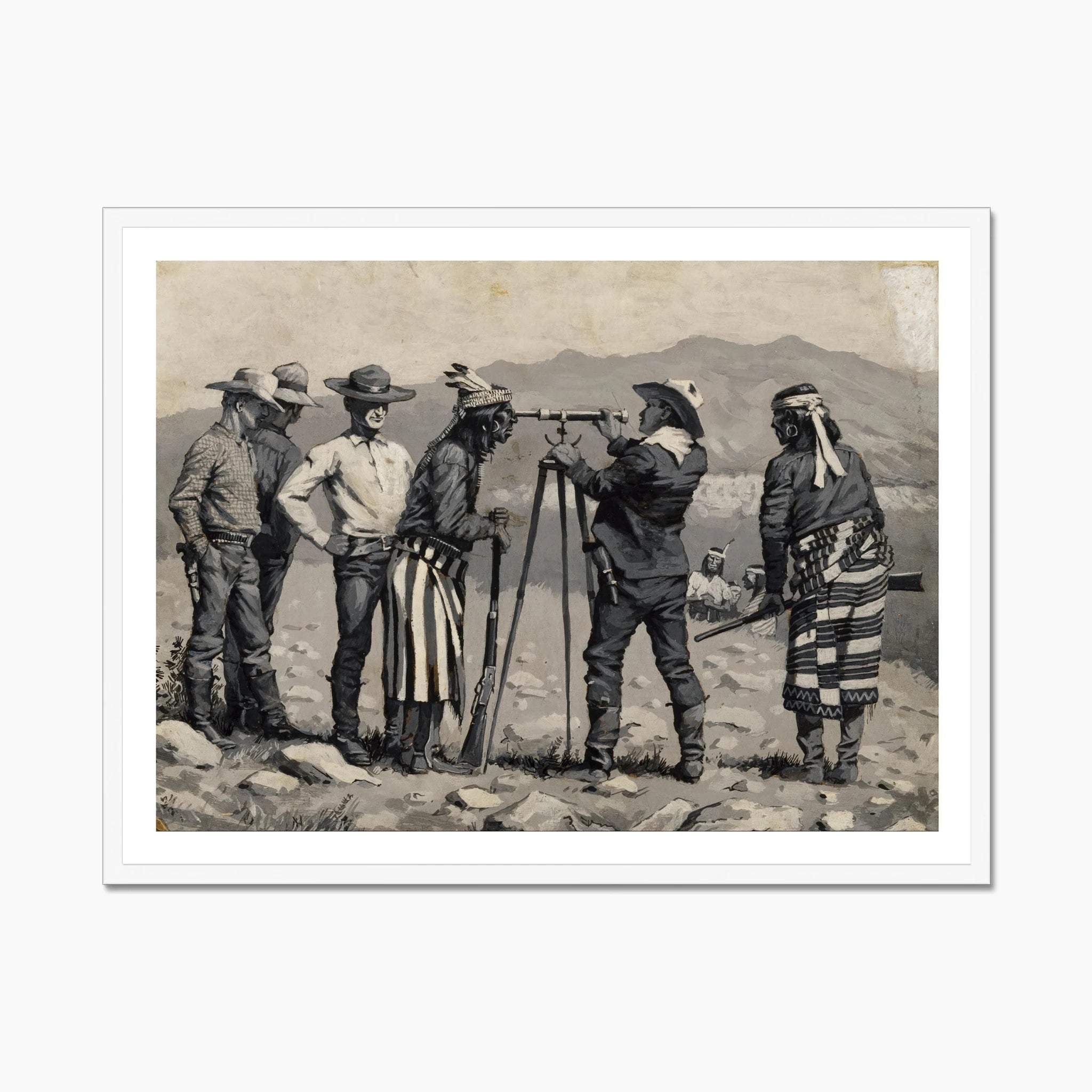 Looking Through the Telescope (1888)