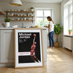 Michael Jordan “Never Stop Trying” Poster