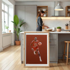 Michael Jordan “The Drive” Poster