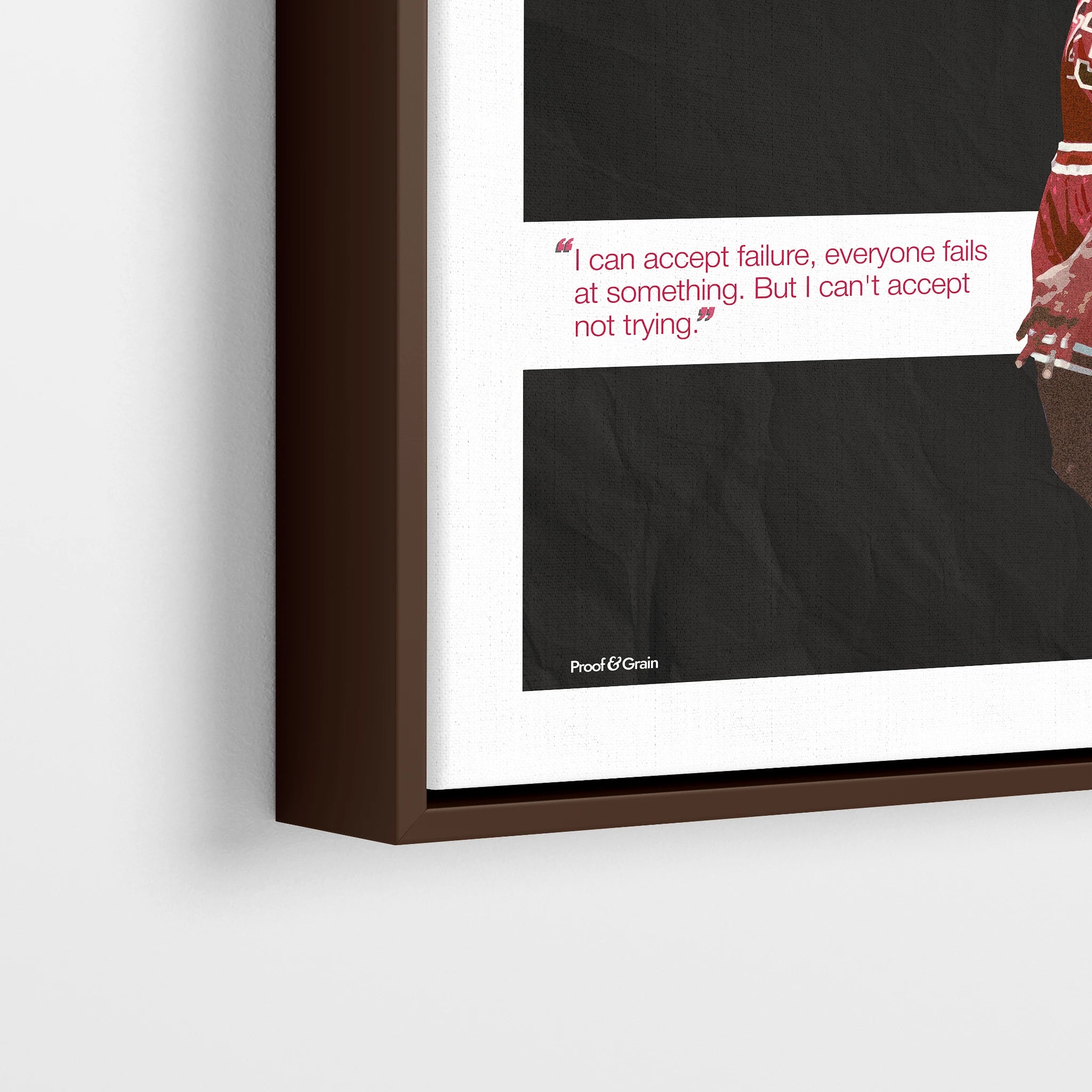 Michael Jordan “Never Stop Trying”