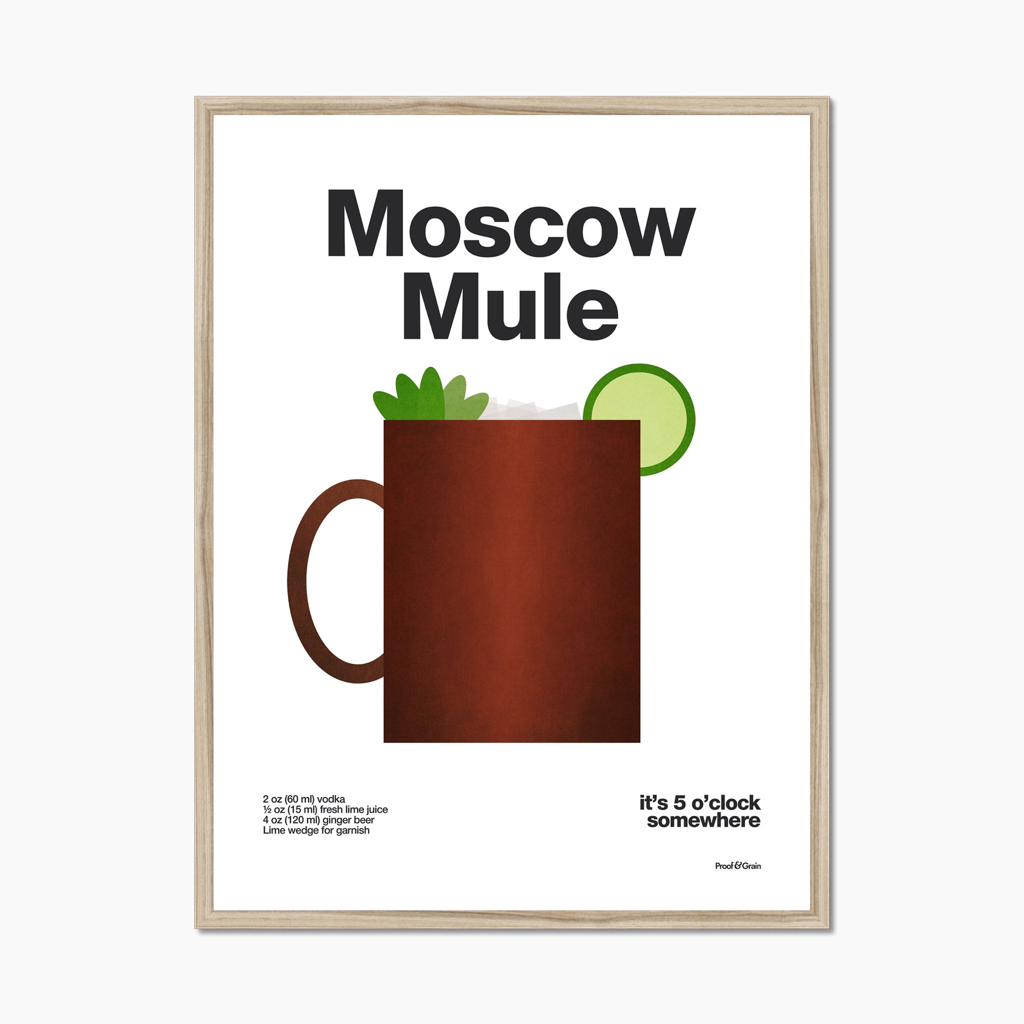 Moscow Mule Cocktail Recipe