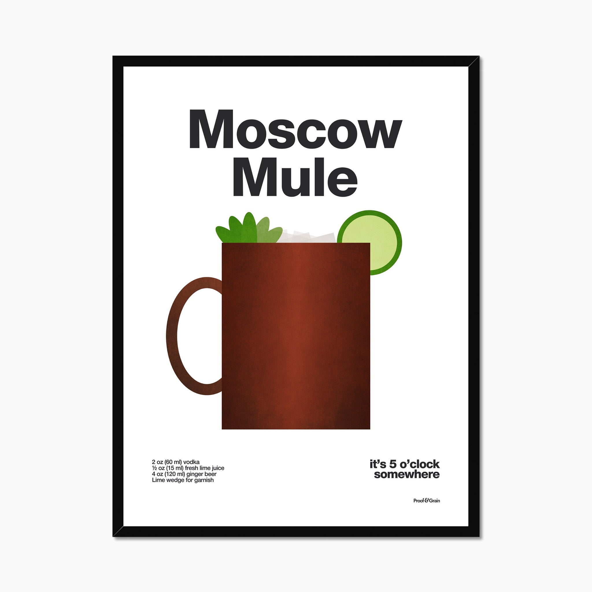 Moscow Mule Cocktail Recipe