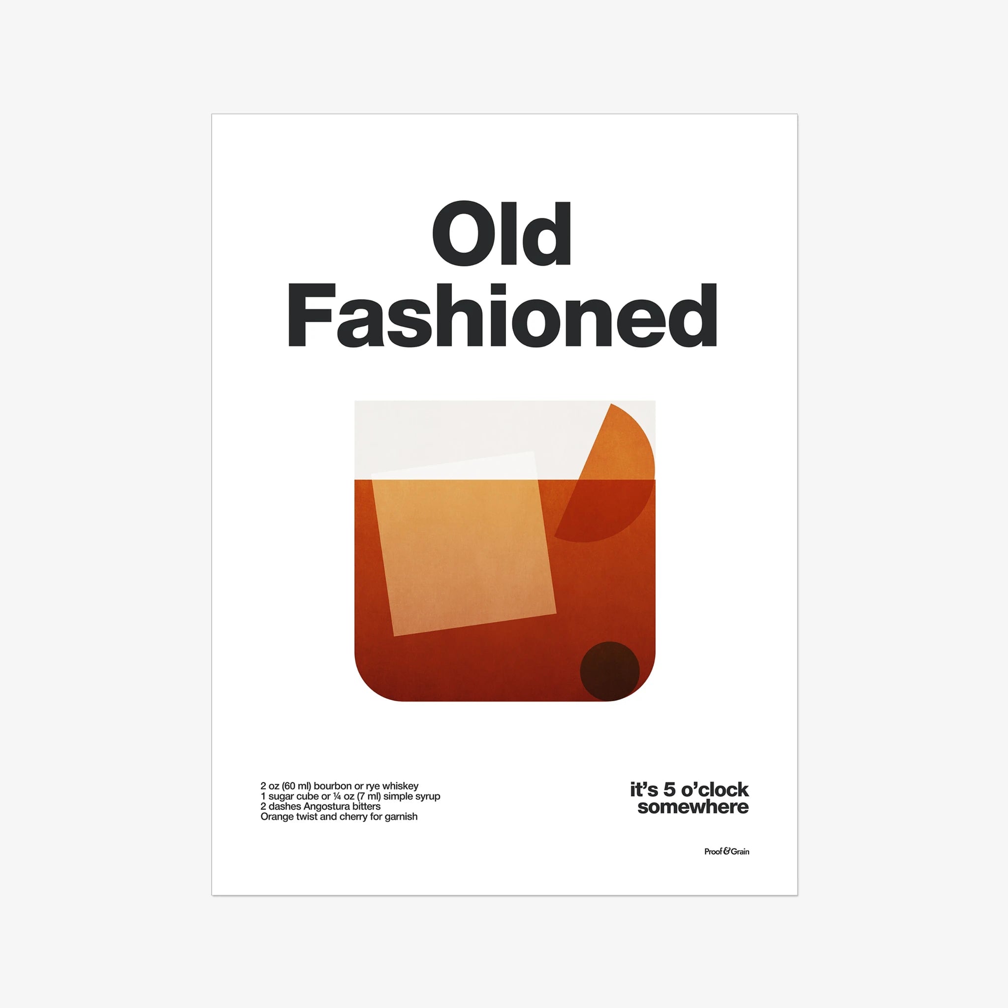 Old Fashioned Cocktail Recipe