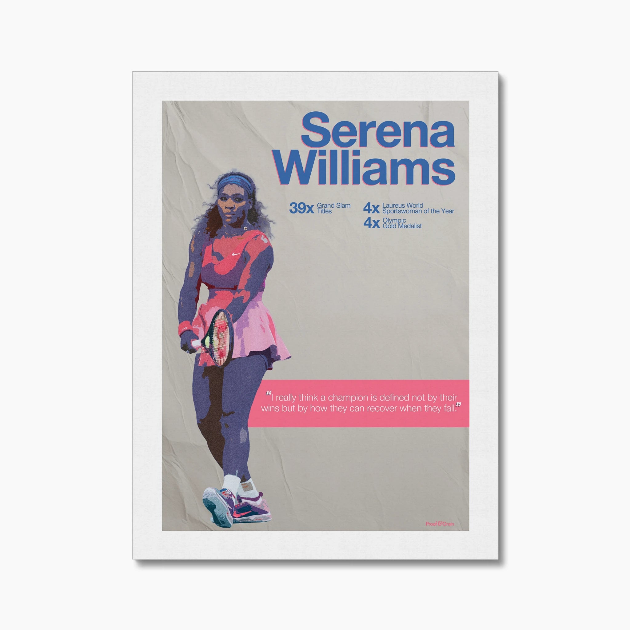 Serena Williams “Champion’s Spirit”