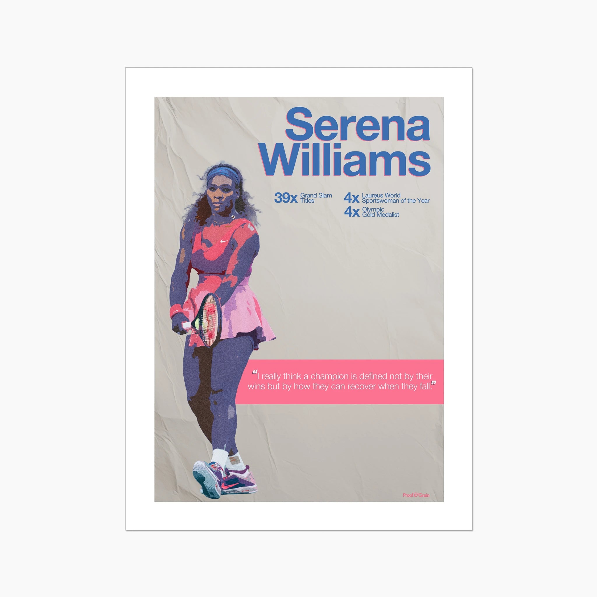 Serena Williams “Champion’s Spirit”