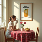 Sherry Cobbler Recipe Poster