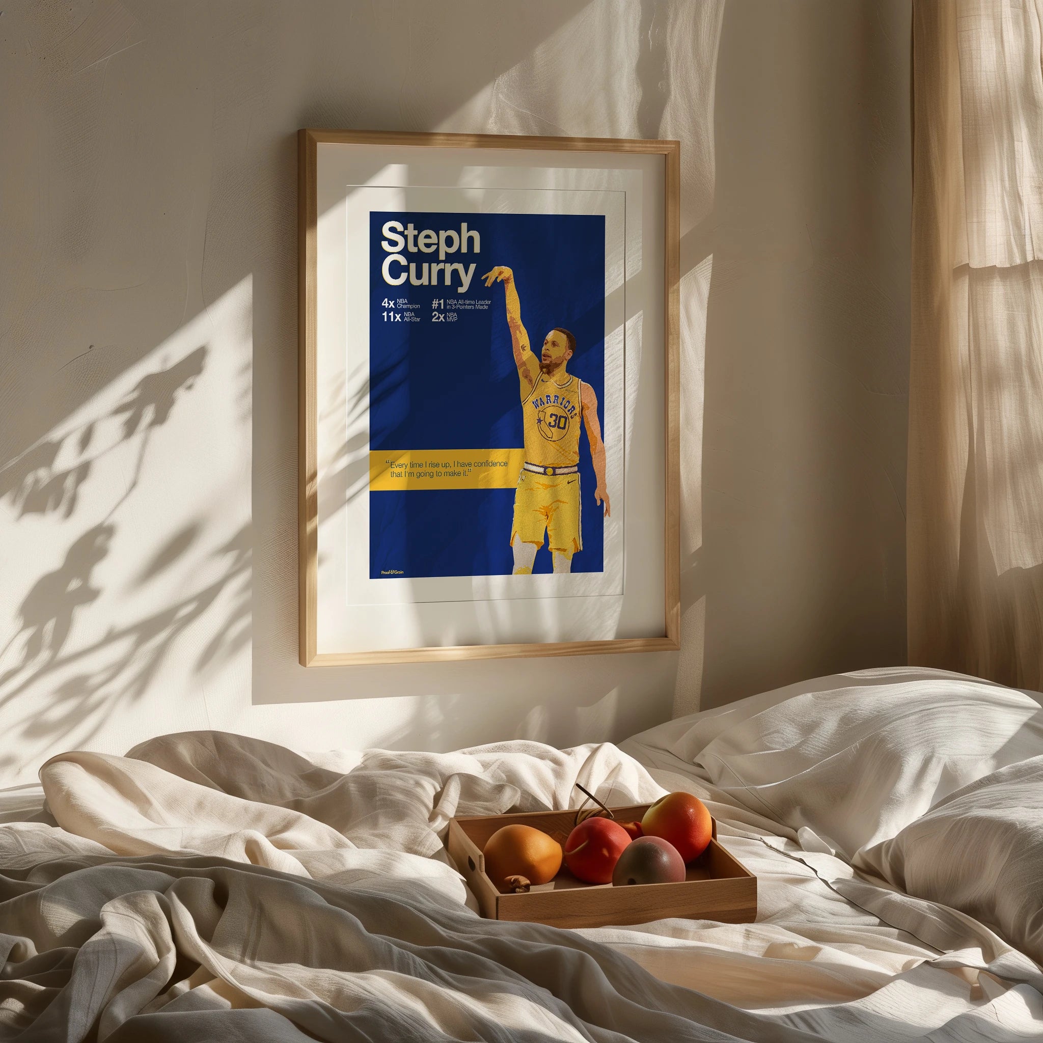 Steph Curry “Rise Up” Poster