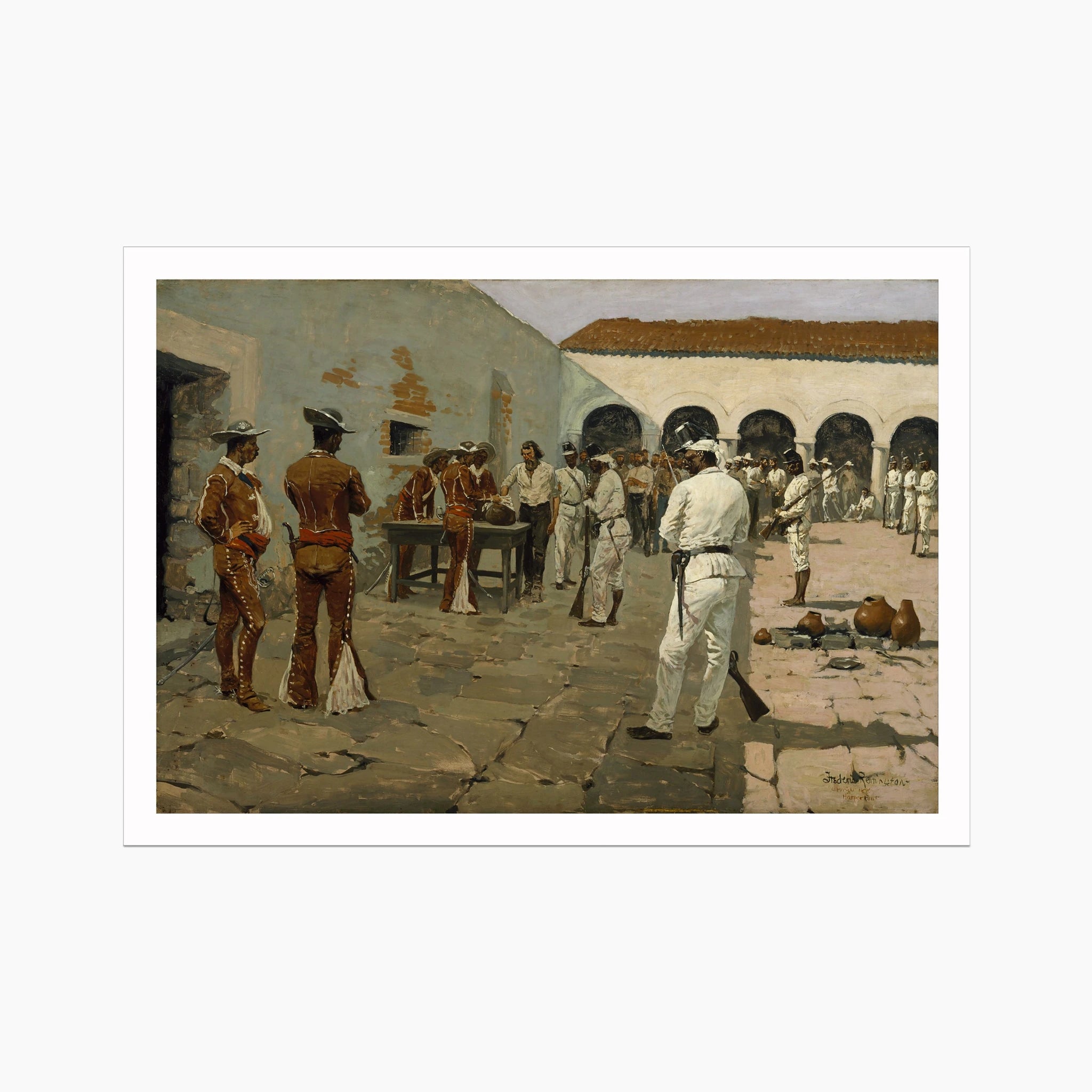 The Mier Expedition: The Drawing of the Black Bean (1896)