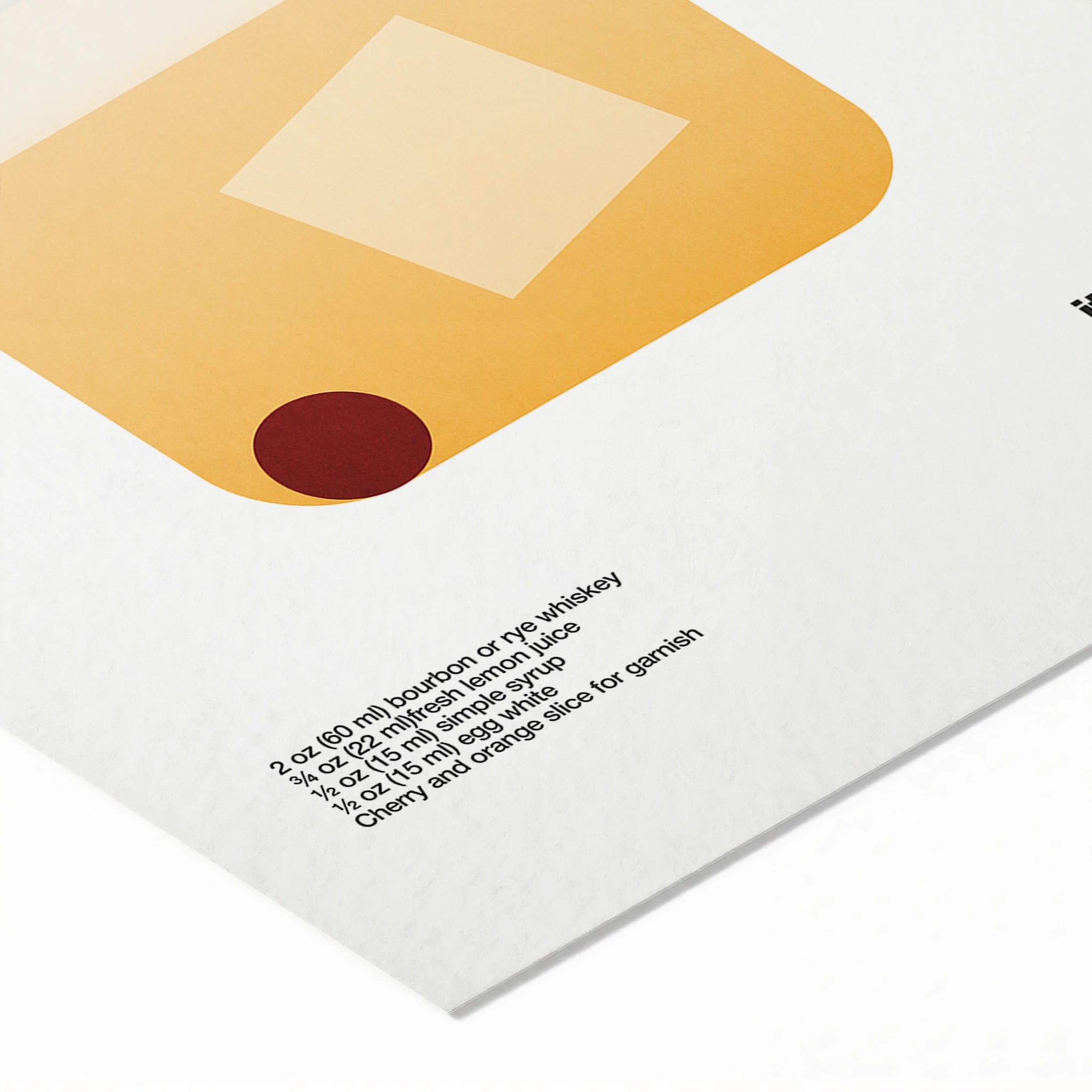 Whiskey Sour Cocktail Recipe